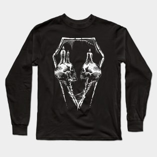 Two skulls Long Sleeve T-Shirt